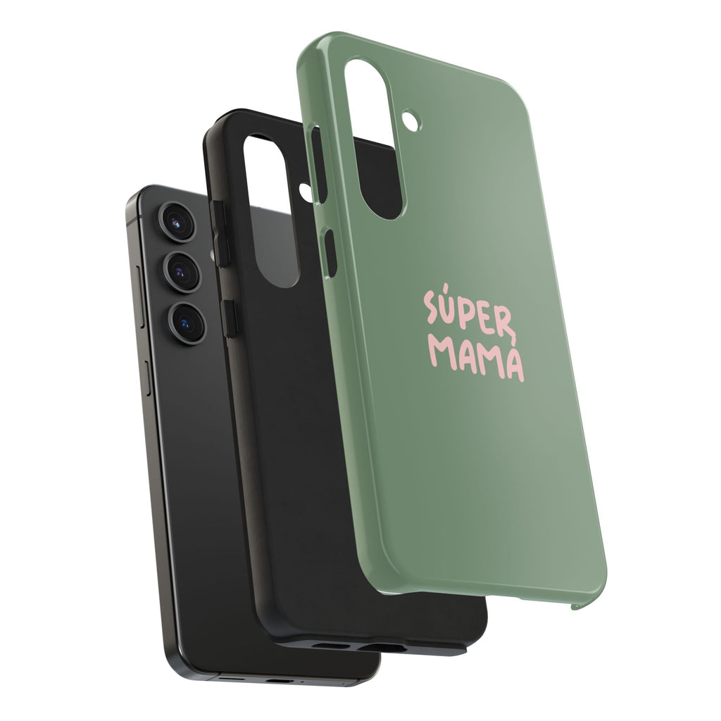 Funda para Teléfono Verde con Texto Personalizado