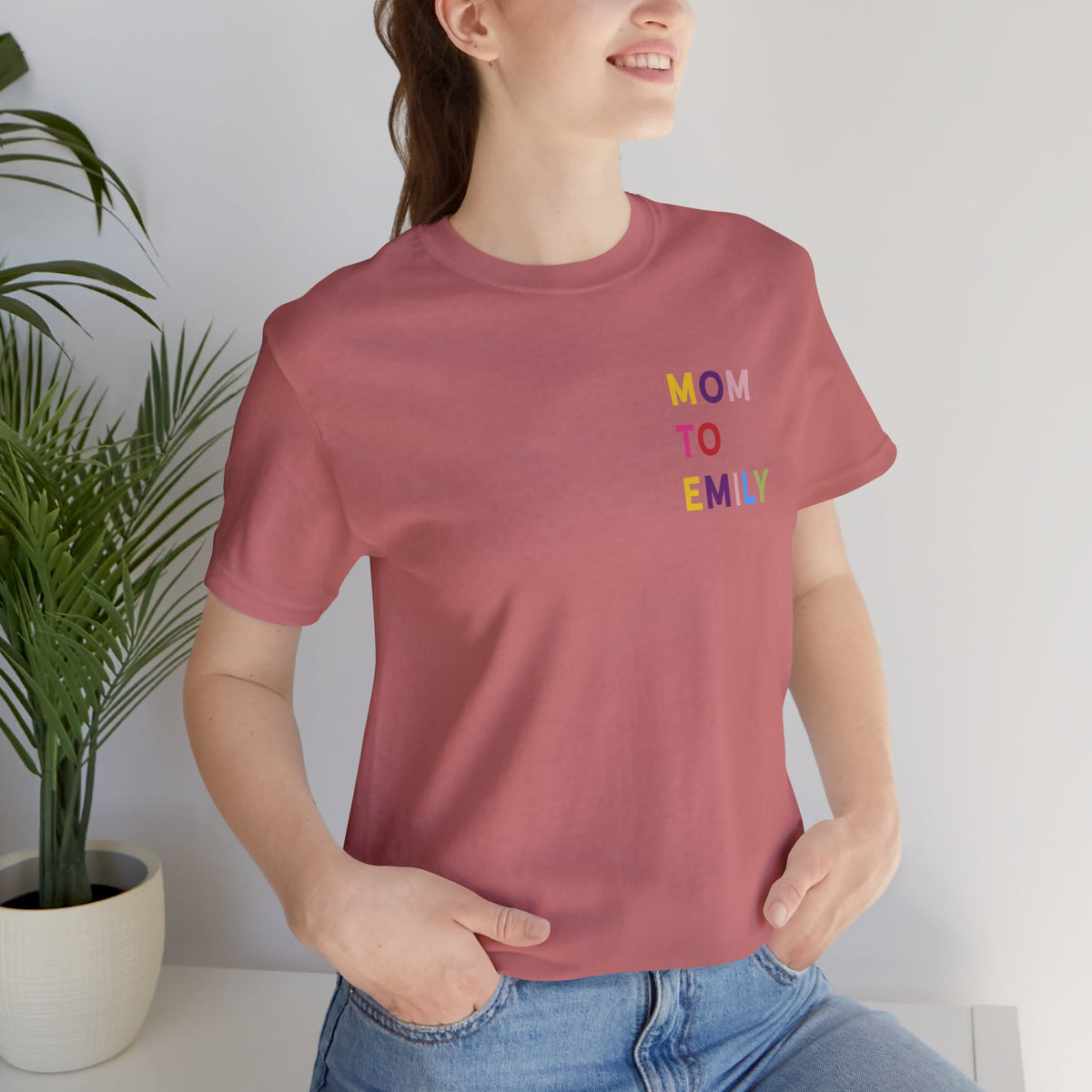 T-Shirt Multicolored name mummy
