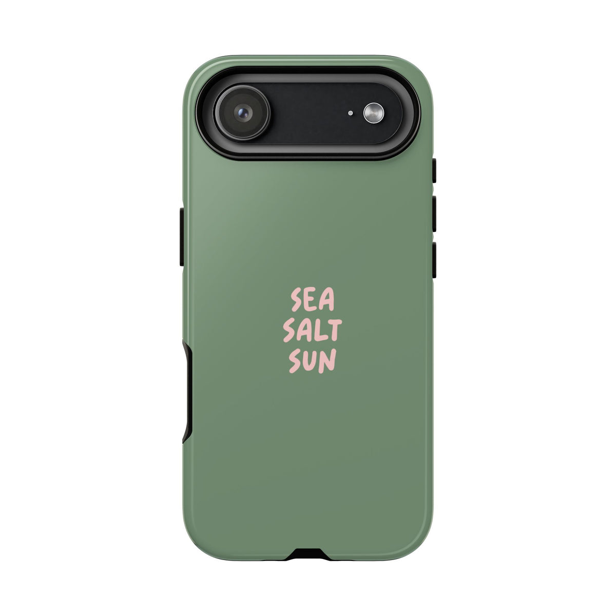 Phone Case Green color with custom text