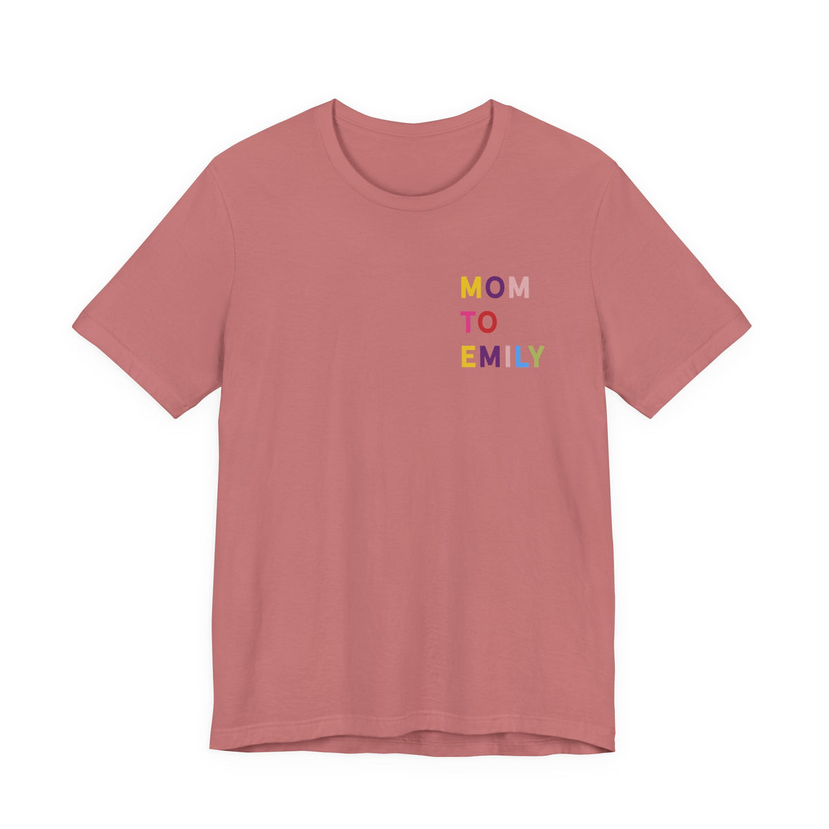 T-Shirt Multicolored name mummy