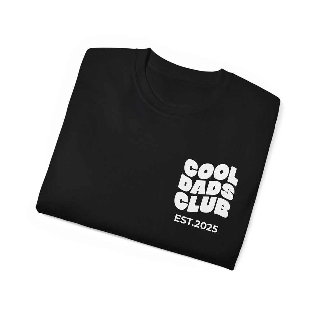 T-Shirt Cool Dads club and names on sleeve