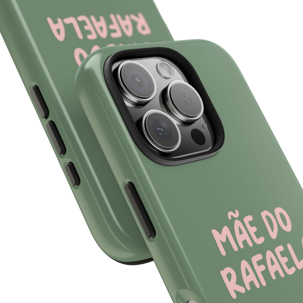 Capinha Verde com Texto Personalizado
