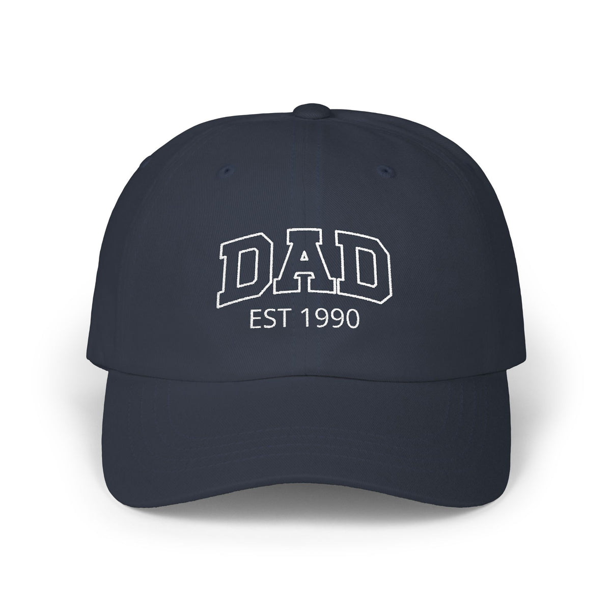 Cap Dad embroidered curved and children's names