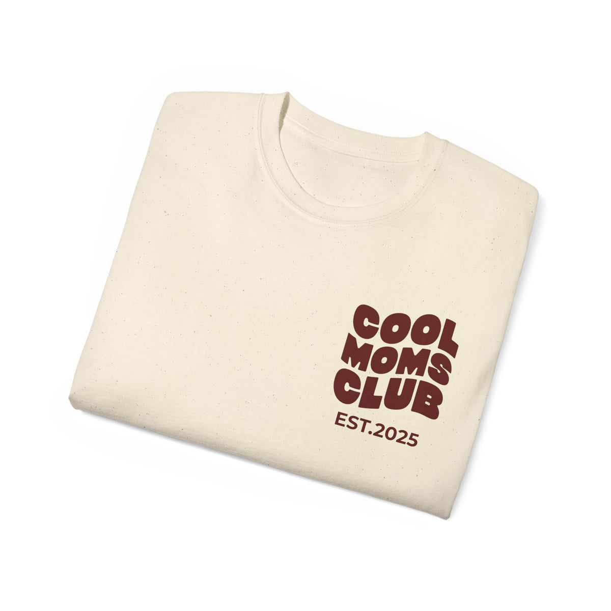 T-Shirt Cool moms club and first names on sleeve