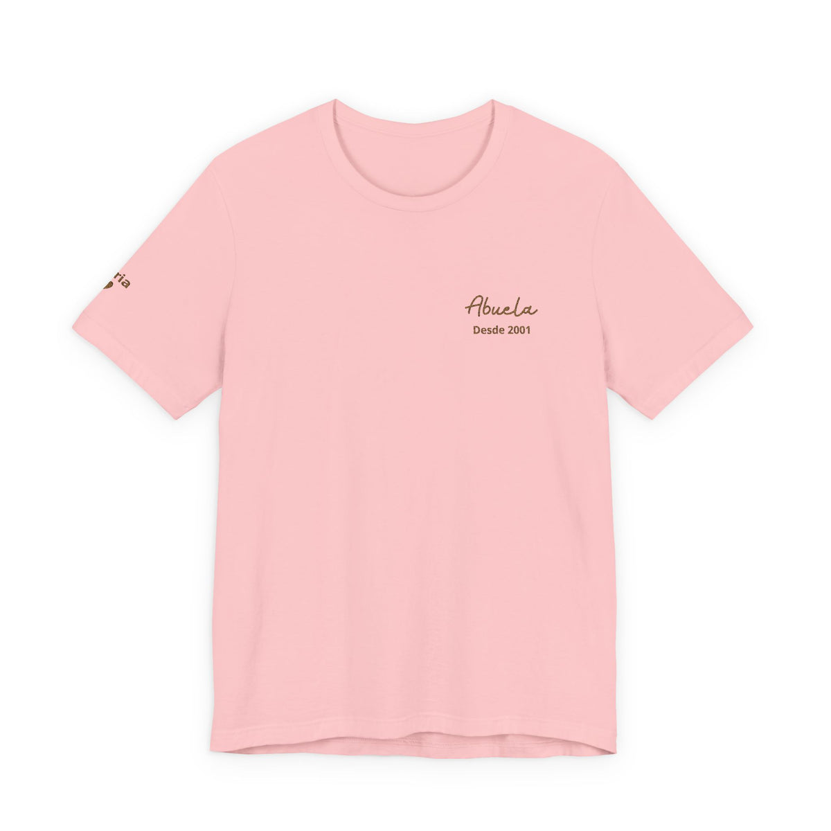 Camiseta Bordada Abuela Desde Personalizada