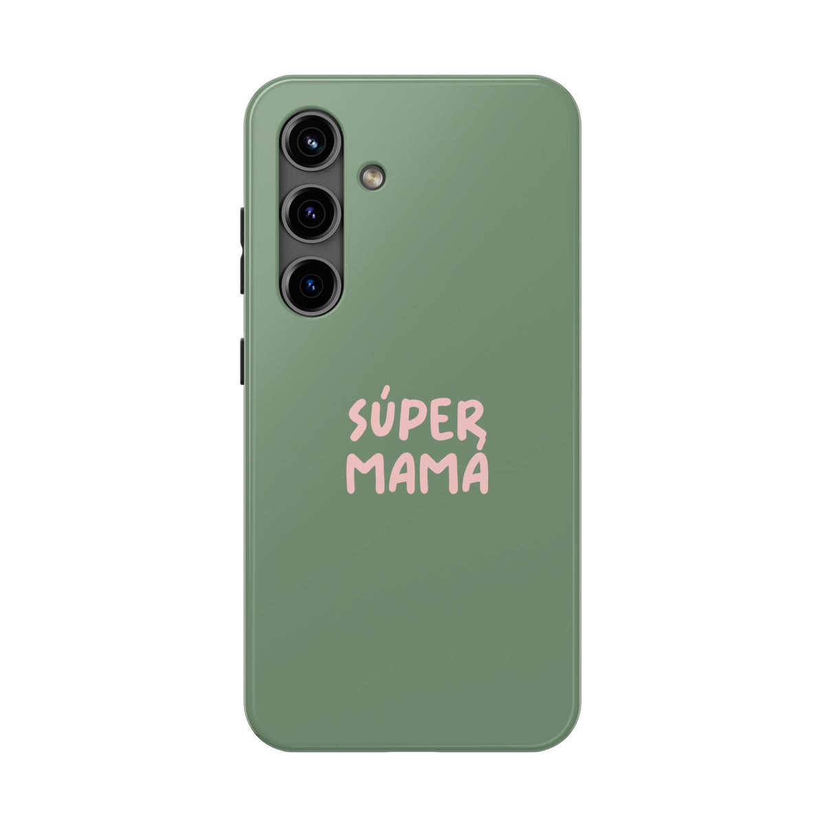 Funda para Teléfono Verde con Texto Personalizado