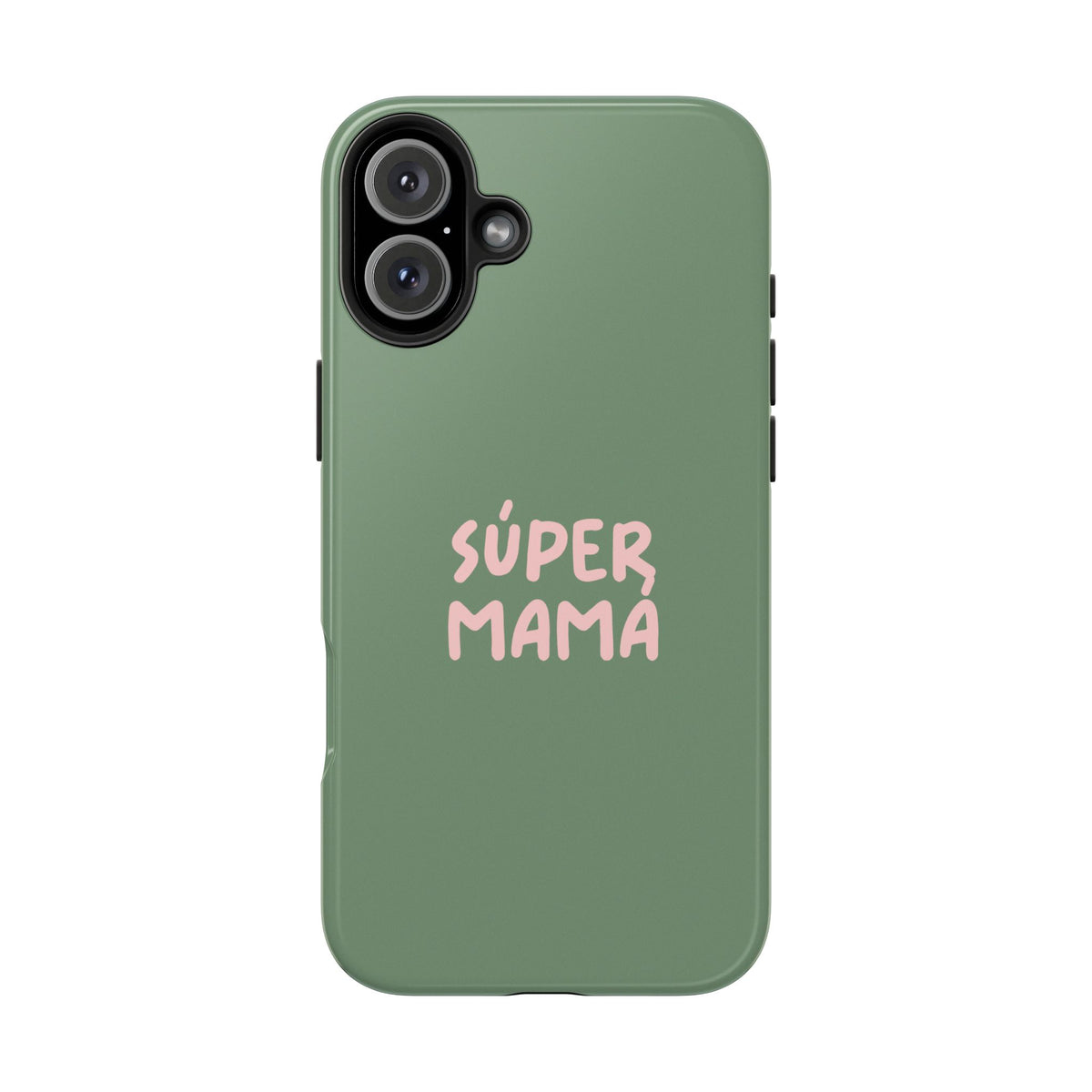 Funda para Teléfono Verde con Texto Personalizado