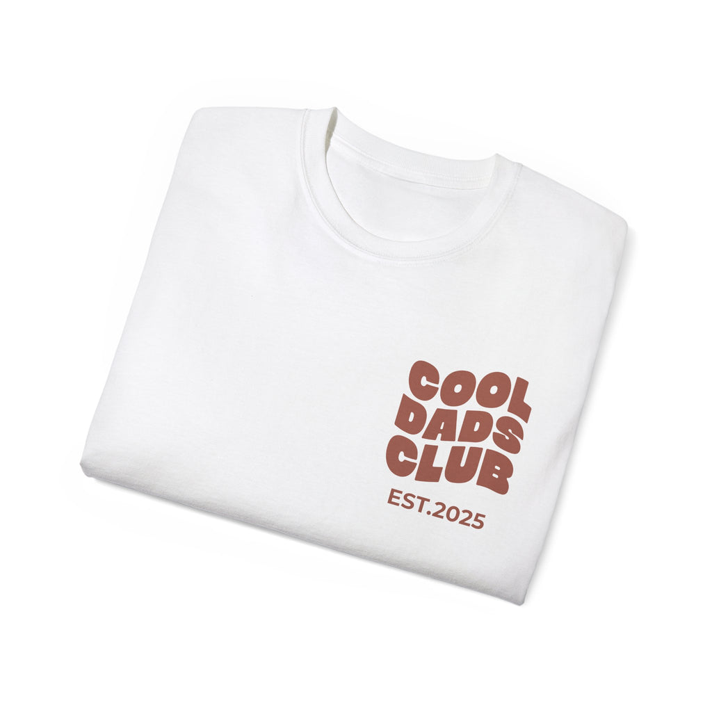 T-Shirt Cool Dads club and names on sleeve