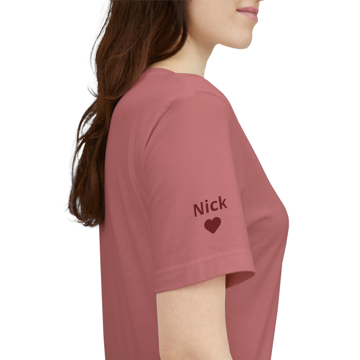 T-Shirt Cool moms club and first names on sleeve