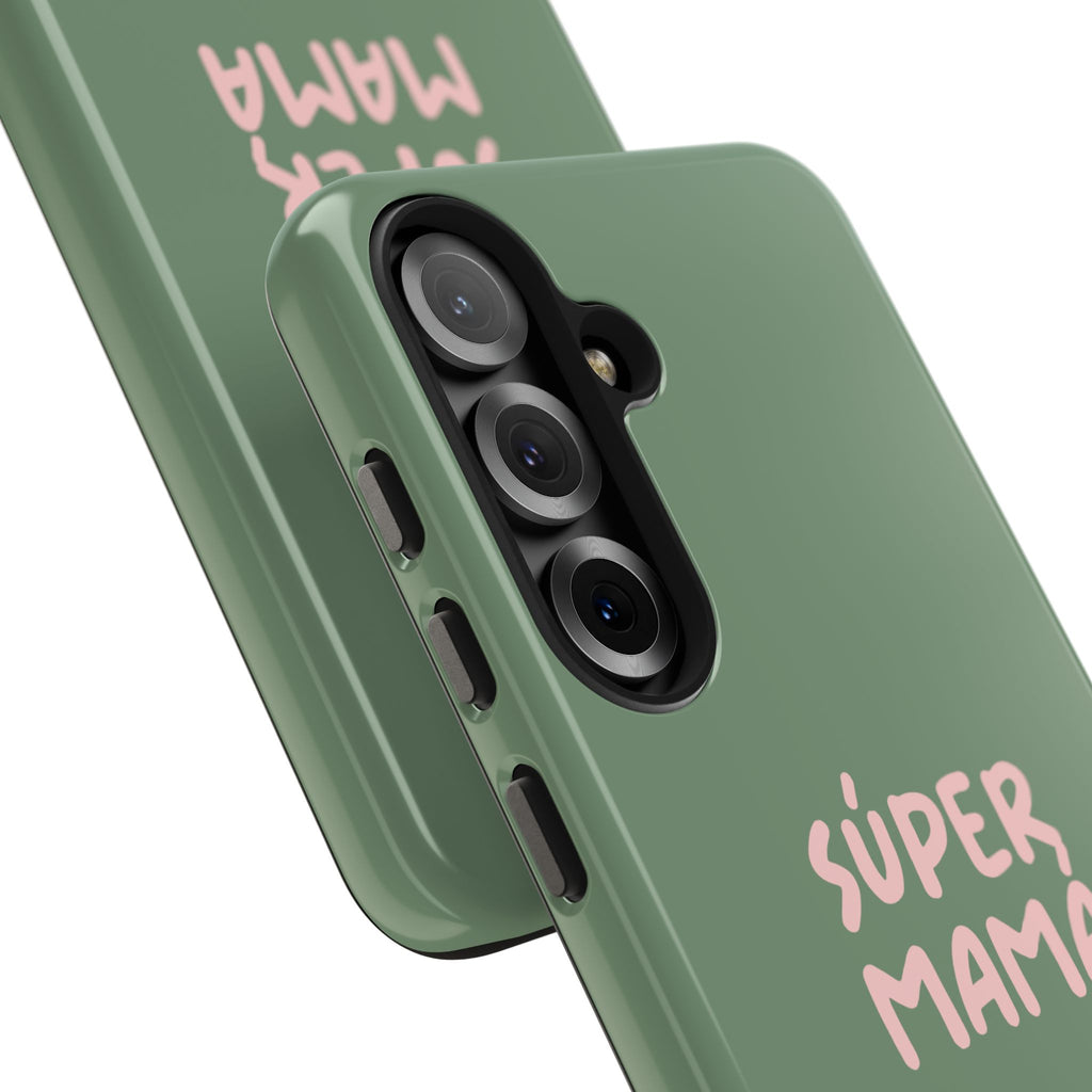 Funda para Teléfono Verde con Texto Personalizado