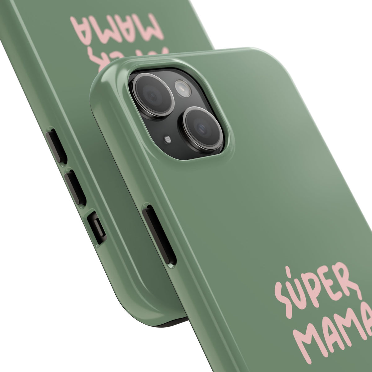 Funda para Teléfono Verde con Texto Personalizado