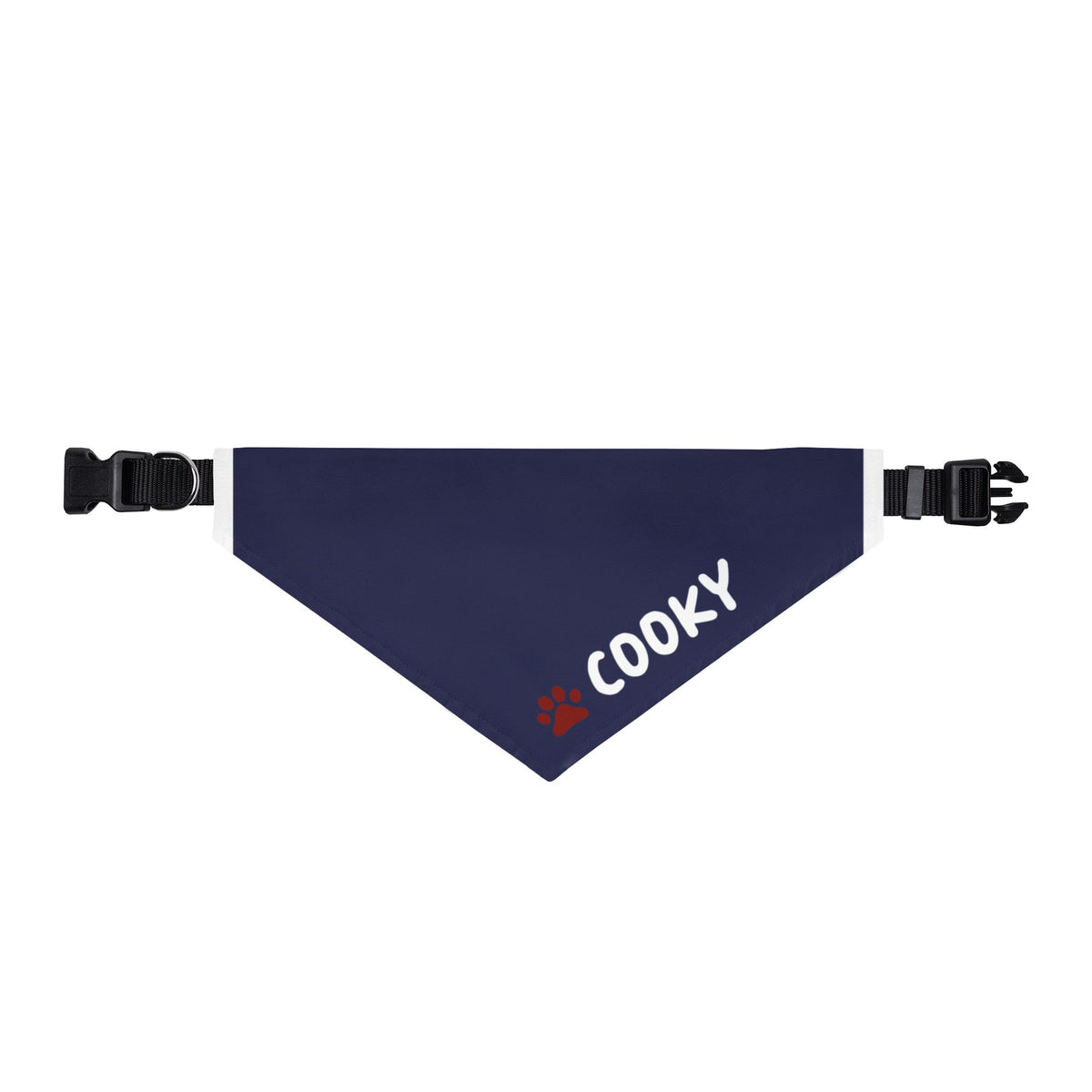 Blue Bandana with Personalized Pet Name