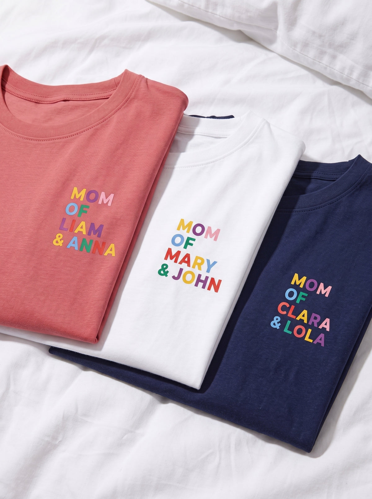T-Shirt Multicolored name mummy